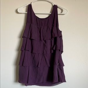 Ruffle tank